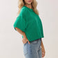 Relaxed Ft Slv Knit Top