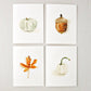 Autumn notecard set