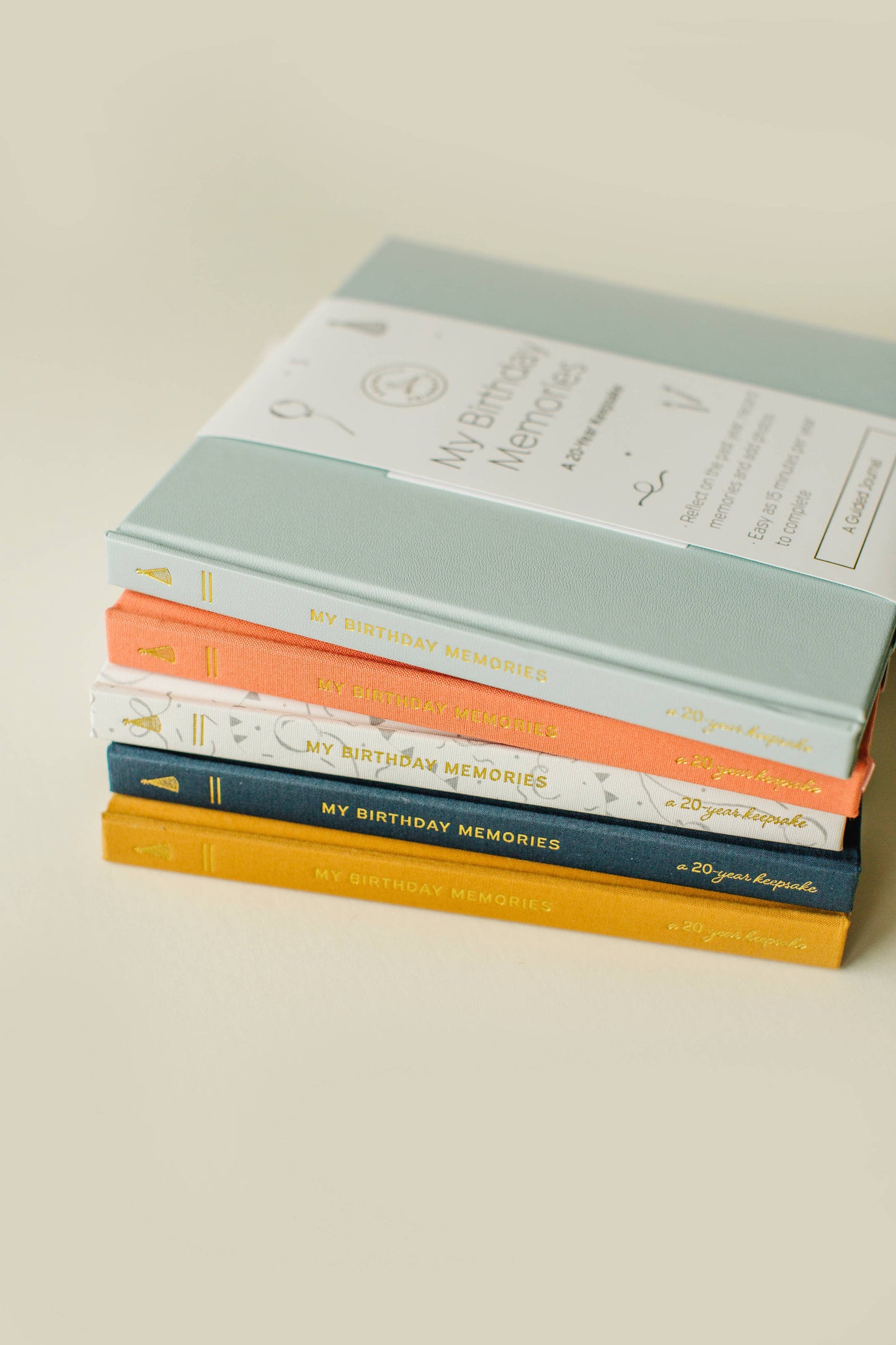 My Birthday Memories Journal: 20-Year Keepsake Birthday Gift