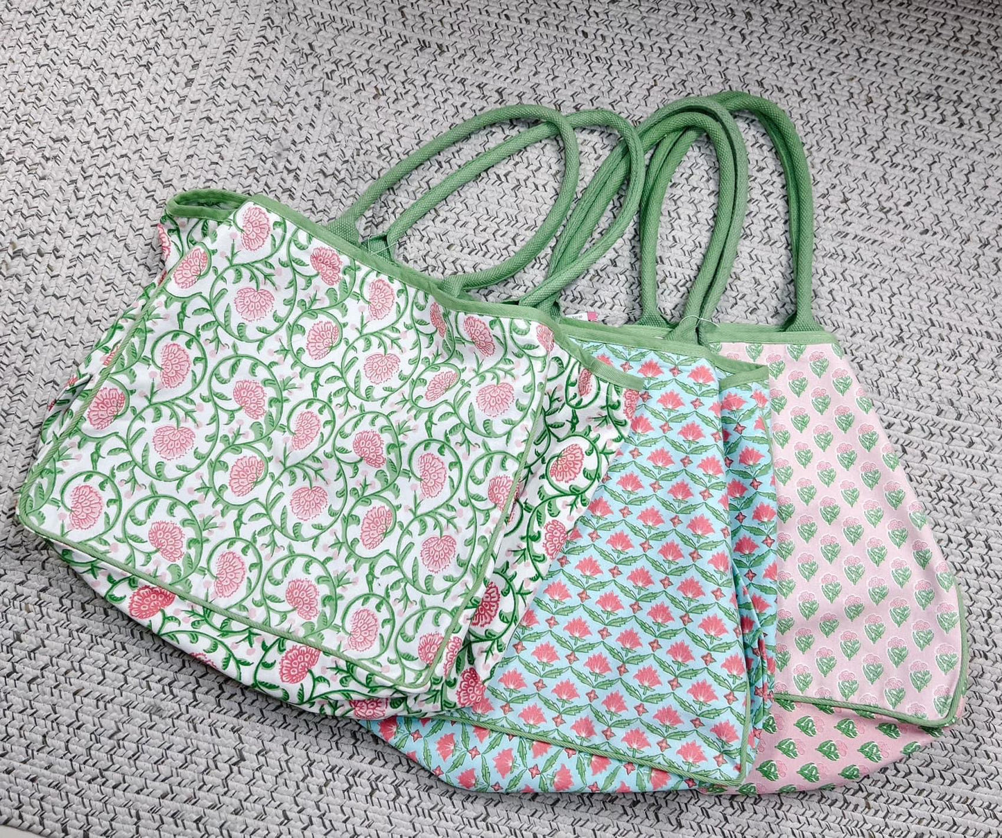 Floral Everything Fits Tote