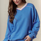 Piping Detail Sweatshirt