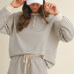 Pin Stripe Shorts Set