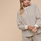 Pin Stripe Shorts Set