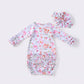 Pinky Coral Baby Gown