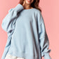 Lt. Blue Hi-Low Sweartshirt