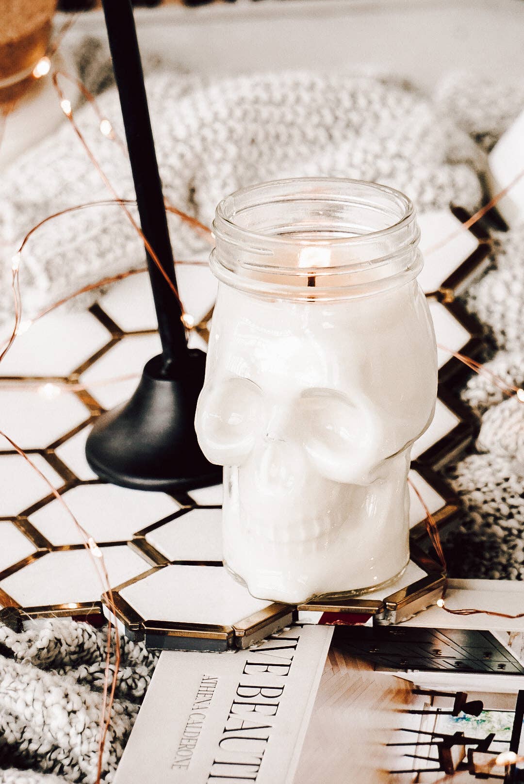 Skull Jar Candle - Limited Edition