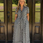 Classic Black and White Maxi