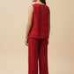 Hayden Girls Red Pants Set Red