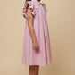 Hayden Girls Pleated Pinstripe Dress