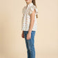 Hayden Flutter Sleeve Polka Dot Top