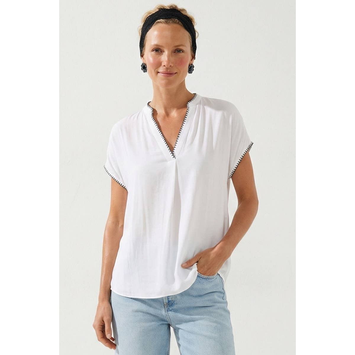 Whipstitch Top