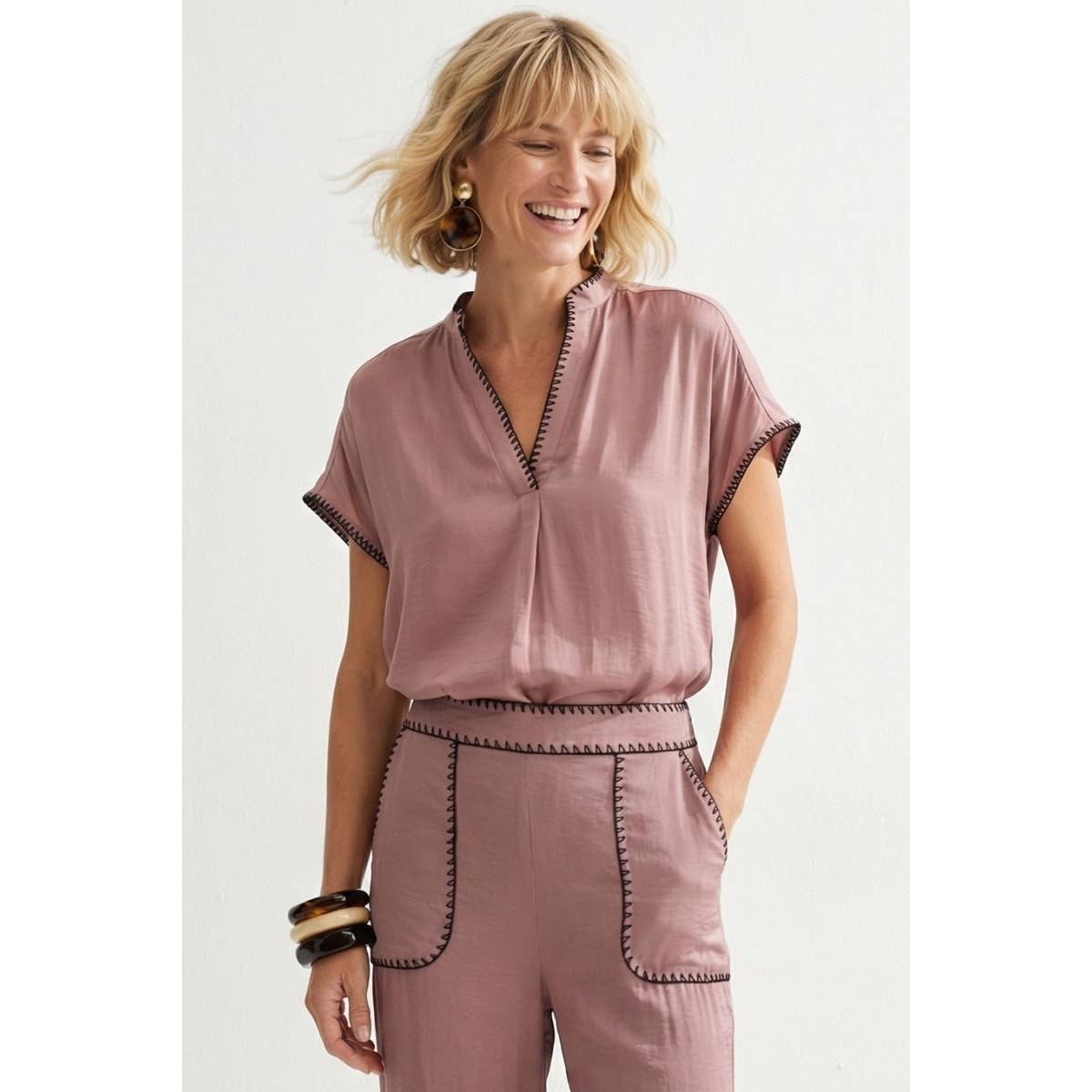 Whipstitch Top