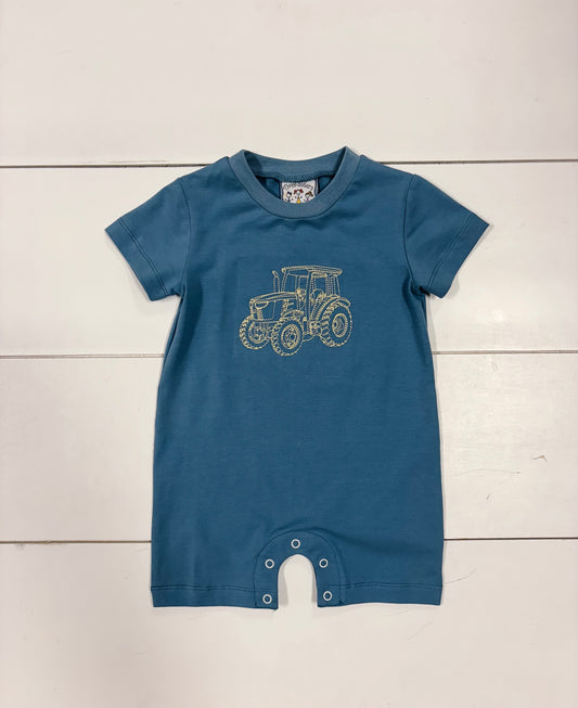 Three Sisters Tractor Romper