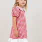 Collared Plaid Dress