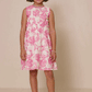 Girls Pink Floral Dress