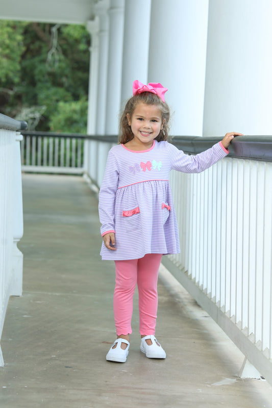 TS Bows Pants Set
