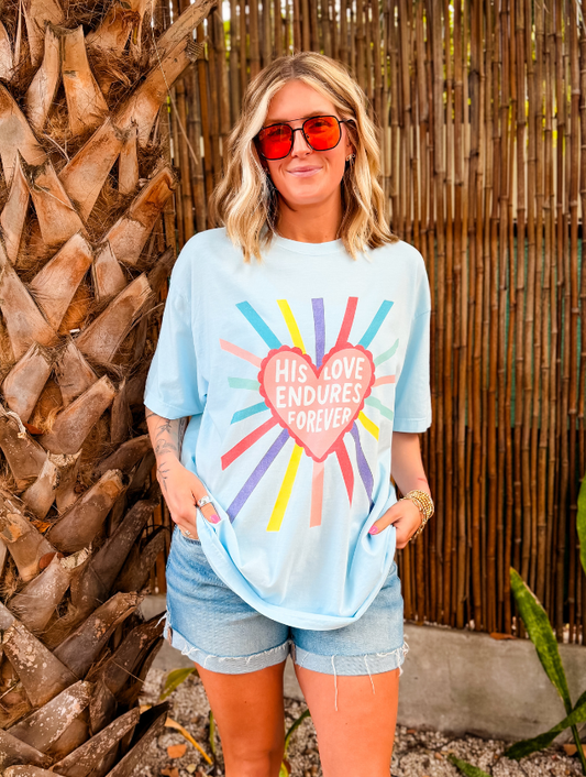 His Love Endures Tee