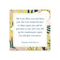 Scripture Static Cling, Benediction
