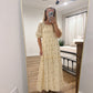 Boho Embroidered Maxi Dress