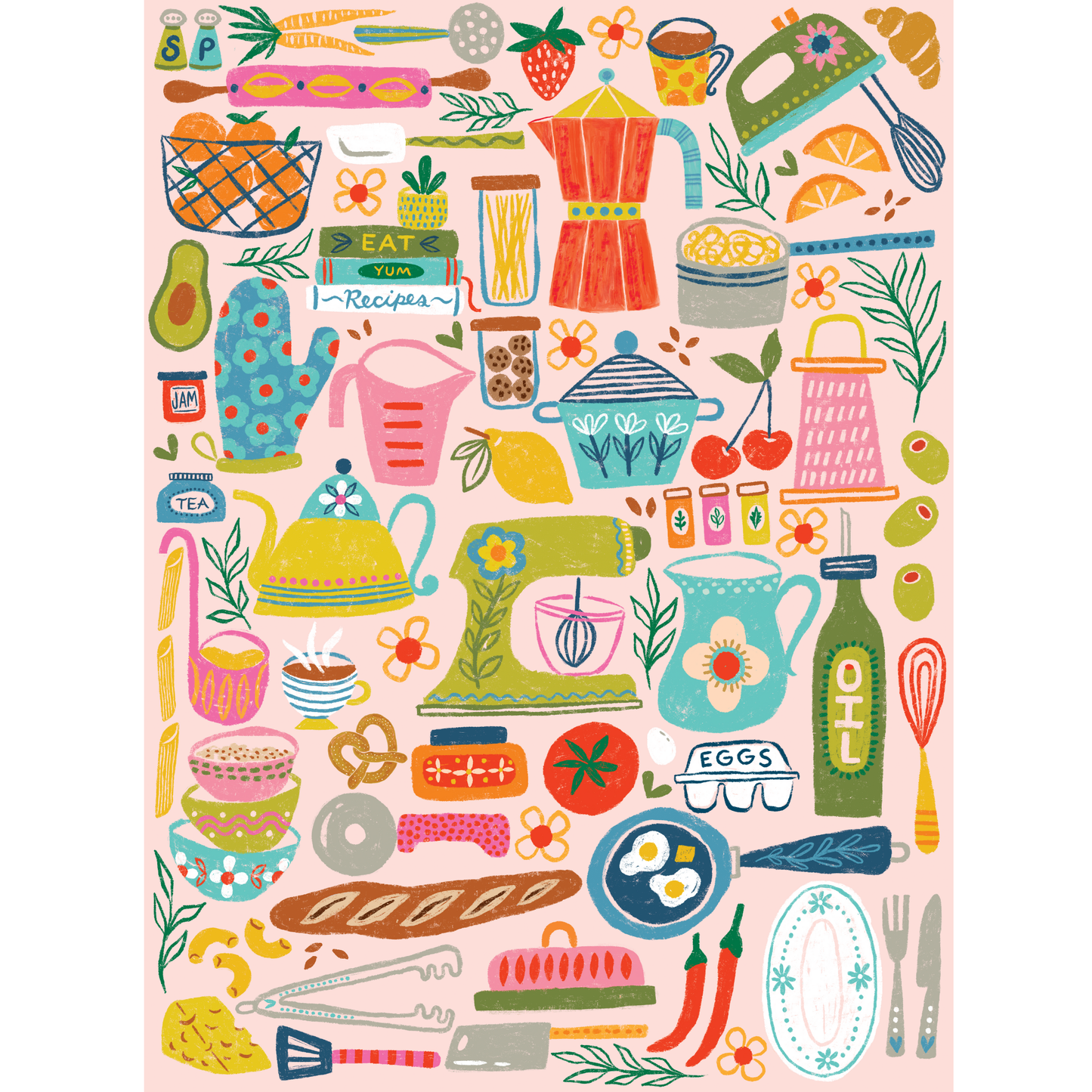 Culinary Chaos 1000 Piece Baking Cooking and Kitchen Puzzle