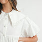 Babydoll White Mini Dress