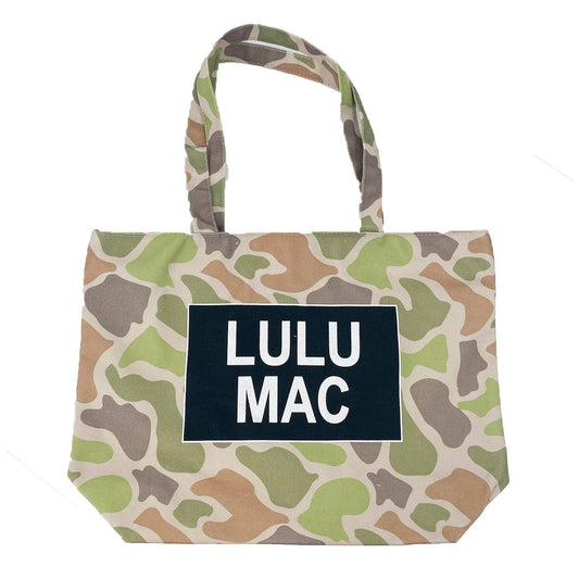 Lulu Mac Canvas Tote - Camo
