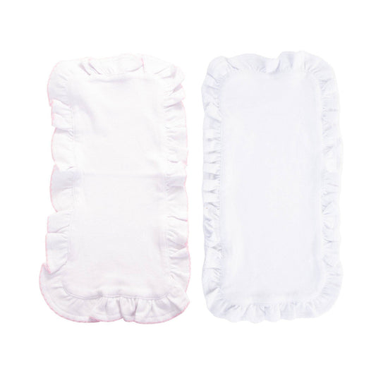 Ruffle Burp Cloth
