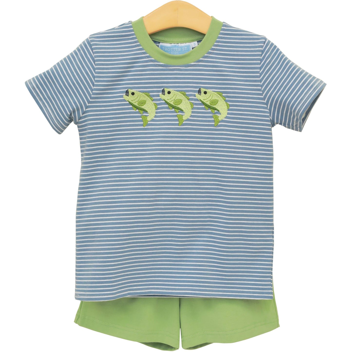 Hooked on Fishing Shorts Set