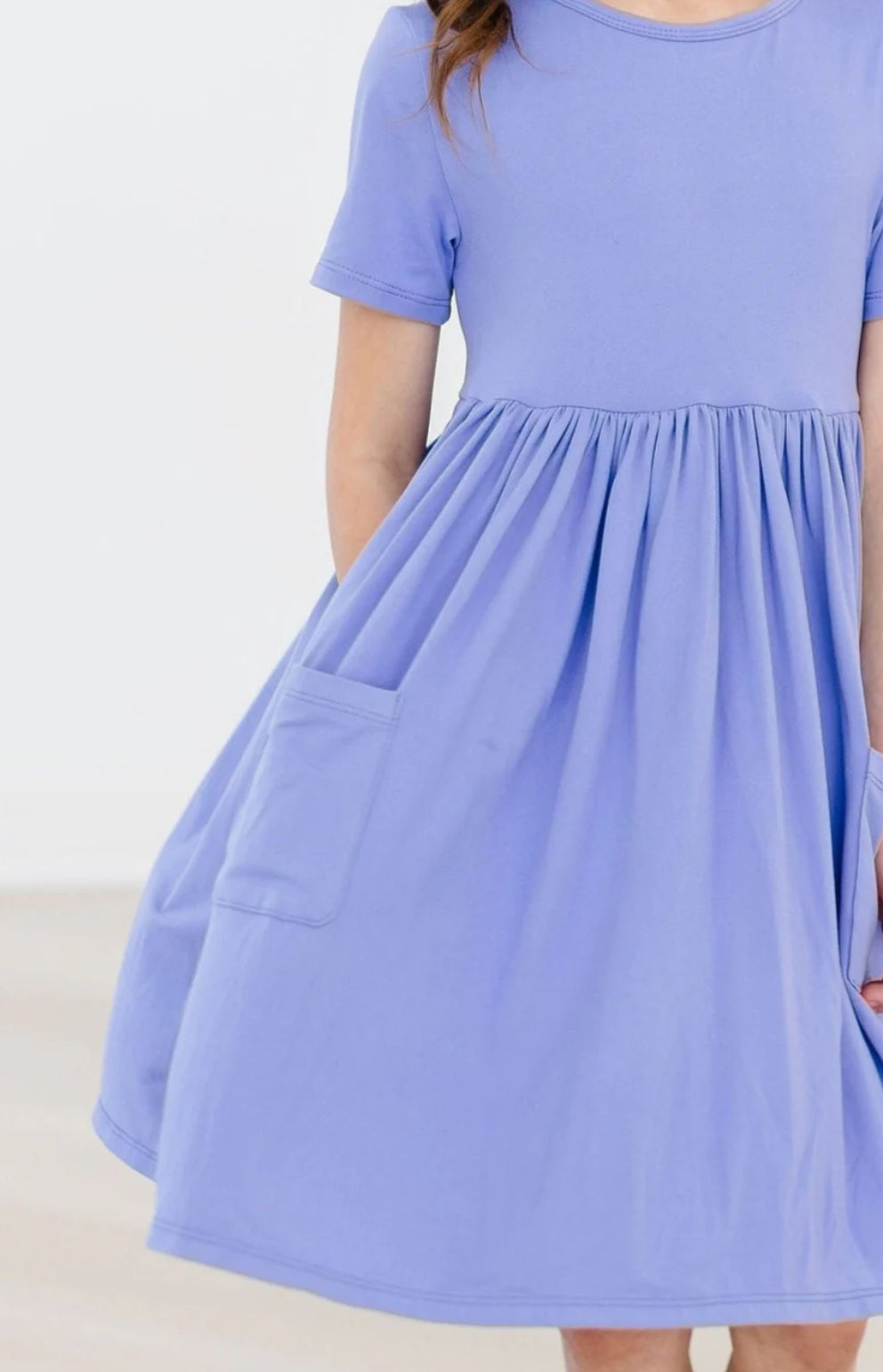 MR Periwinkle Twirl Dress