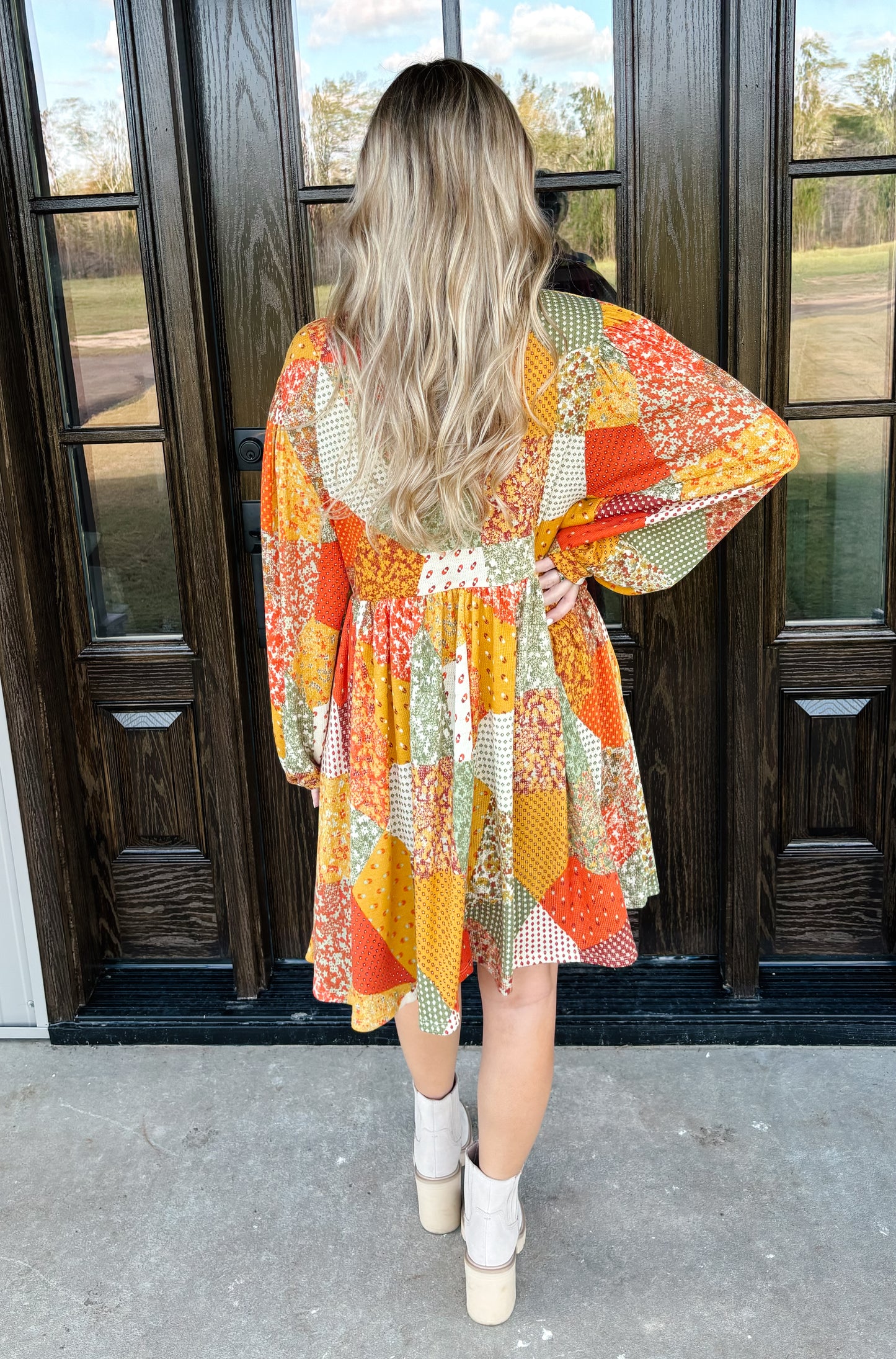 Butterscotch Sweetheart Dress