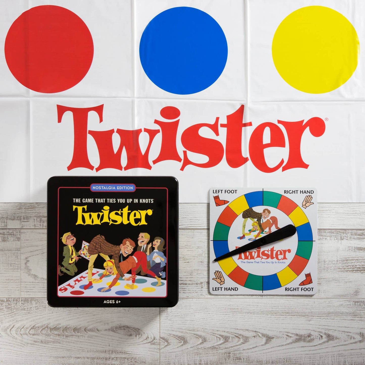 WS Game Company Twister Nostalgia Tin