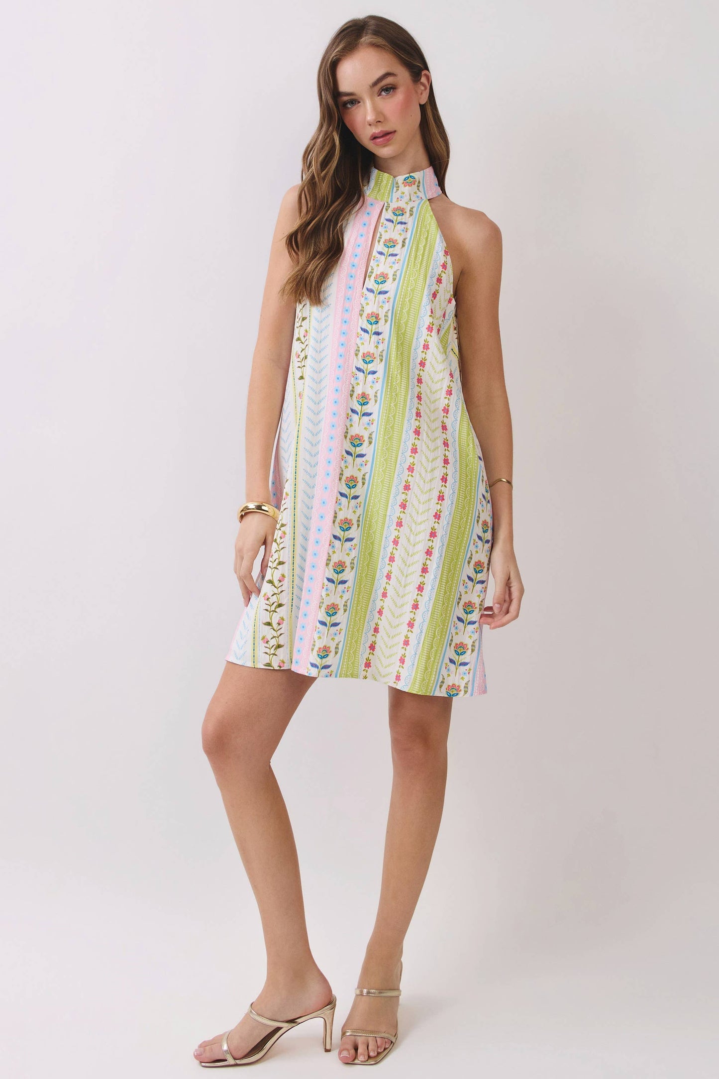 Pastel Halter Dress