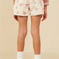 Hayden Girl White Bow Shorts