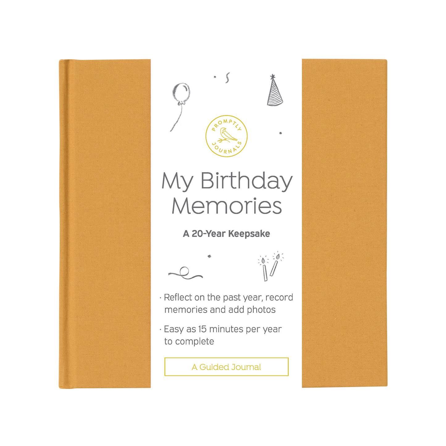 My Birthday Memories Journal: 20-Year Keepsake Birthday Gift