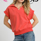 Coral Red MartaTop