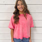 Acid Wash Crop Tee