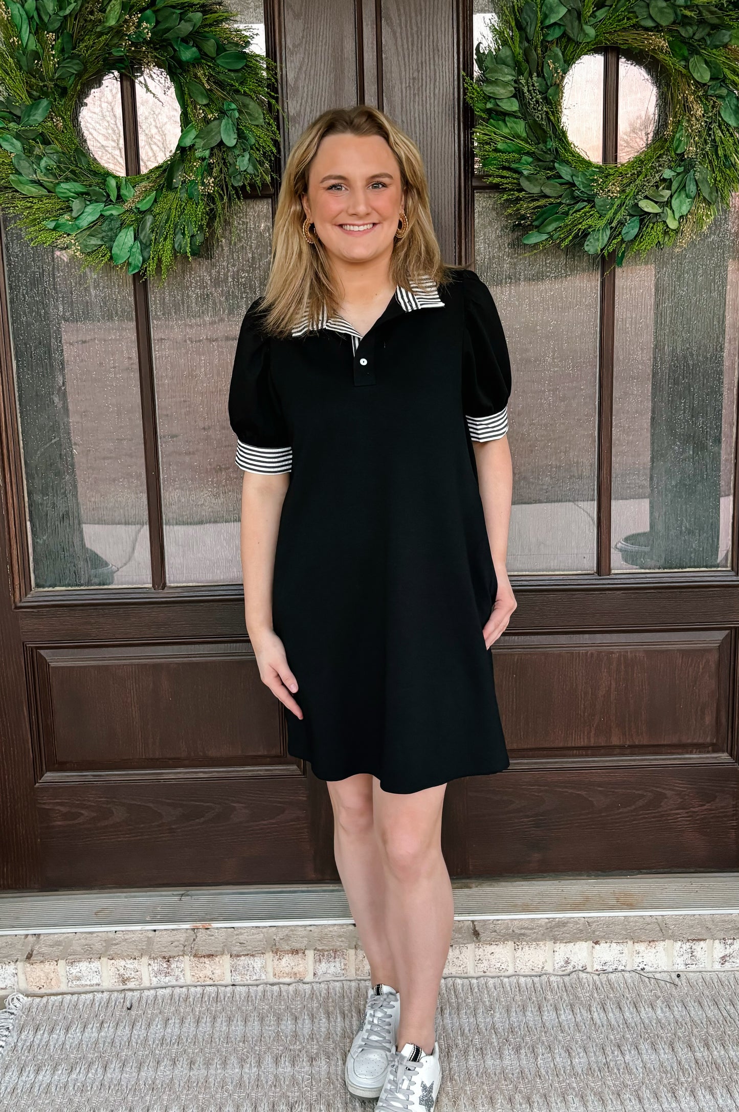 Black Polo Dress