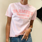 Western Graphic 'Farmer's Daughter' Pink Tee