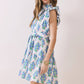 Blue Floral Dress TCEC