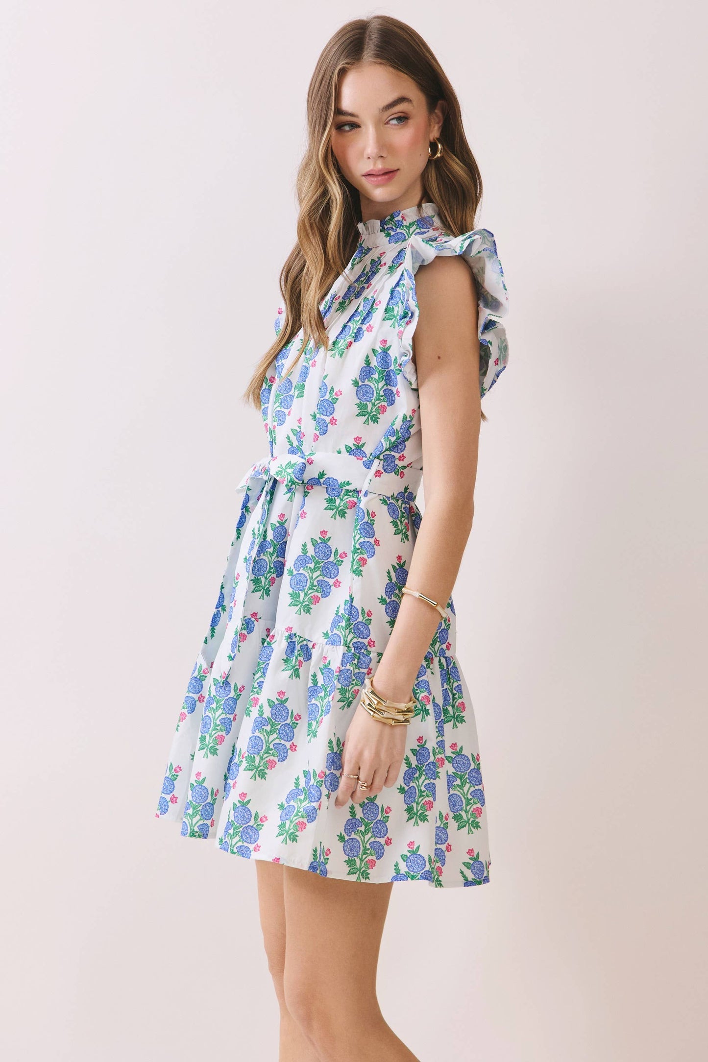Blue Floral Dress TCEC