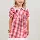 Collared Plaid Dress
