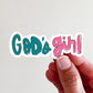 God's Girl Vinyl Laptop Water Bottle Sticker