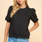 Puff Sleeve SS