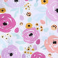 Plum Rosette Baby Gown