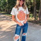 Floral Pumpkin Tee