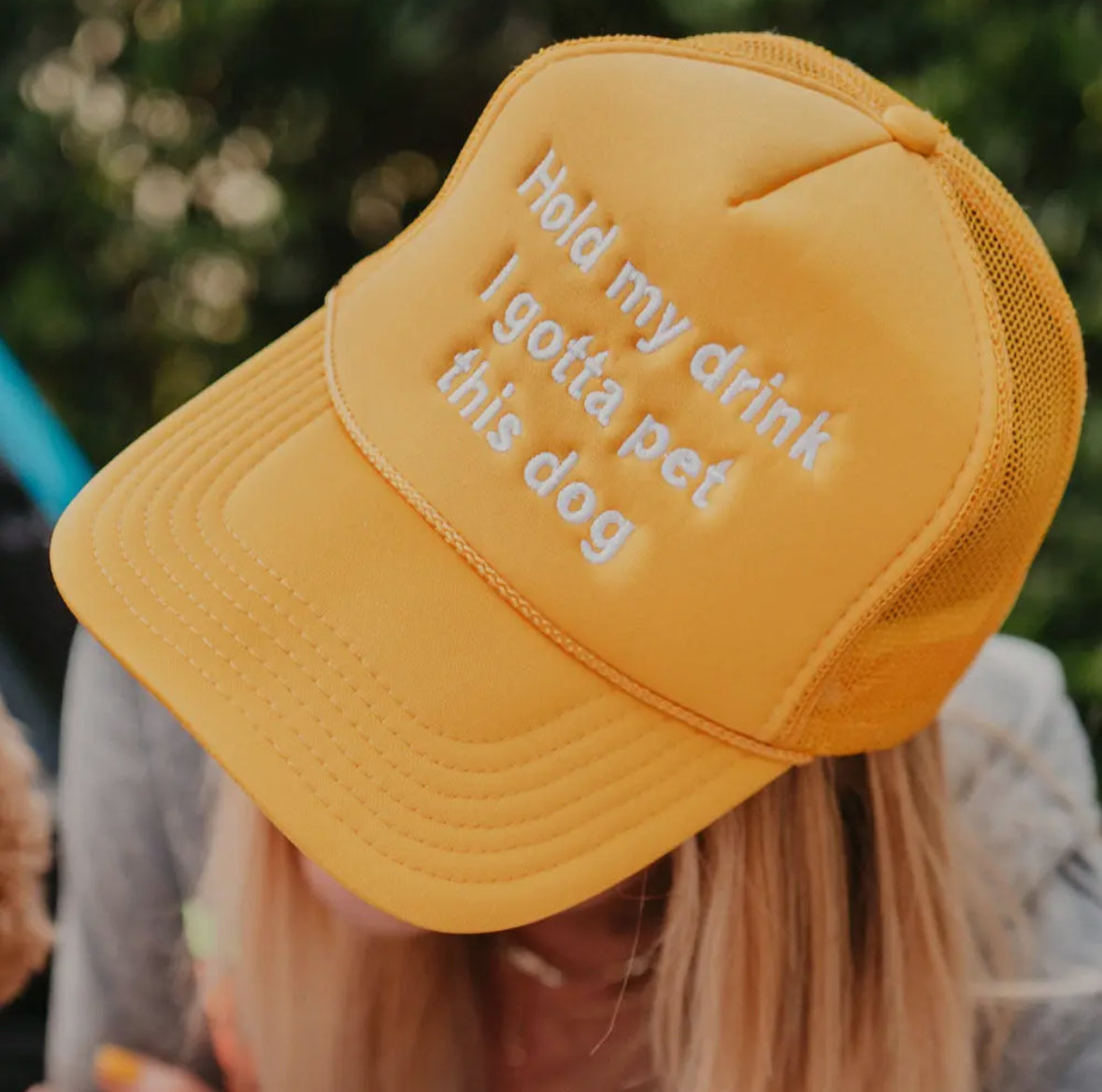 Embroidered Trucker Hat