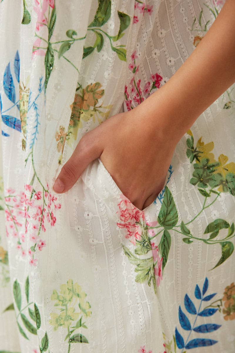 Girls Botanical Dress