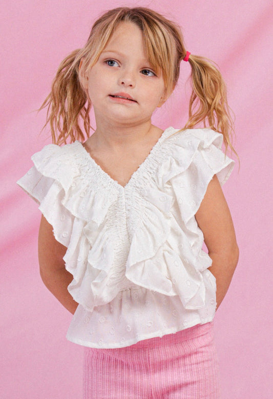 Girls Ruffle Top