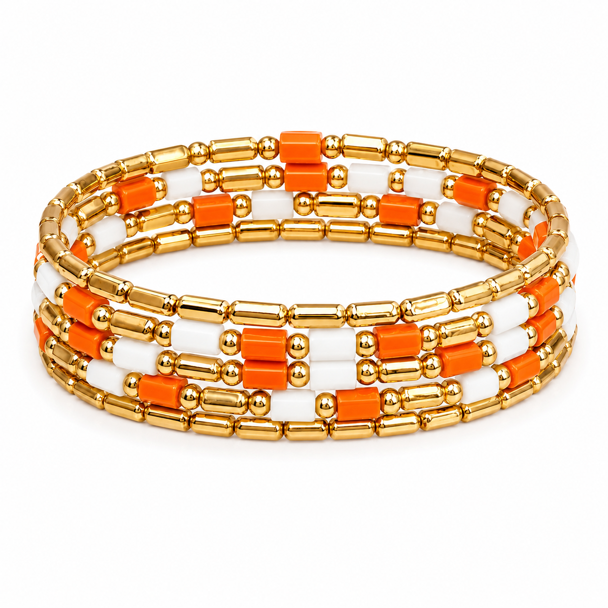 Game Day Beaded Bracelets