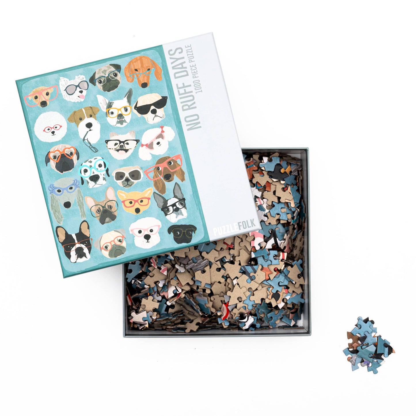 No Ruff Days 1000 piece Dog puzzle